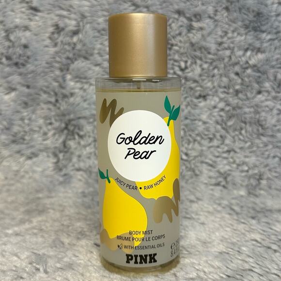 Victoria's Secret PINK Golden Pear Body Mist 8.4oz NEW NEVER USED Pear Honey - Picture 1 of 6